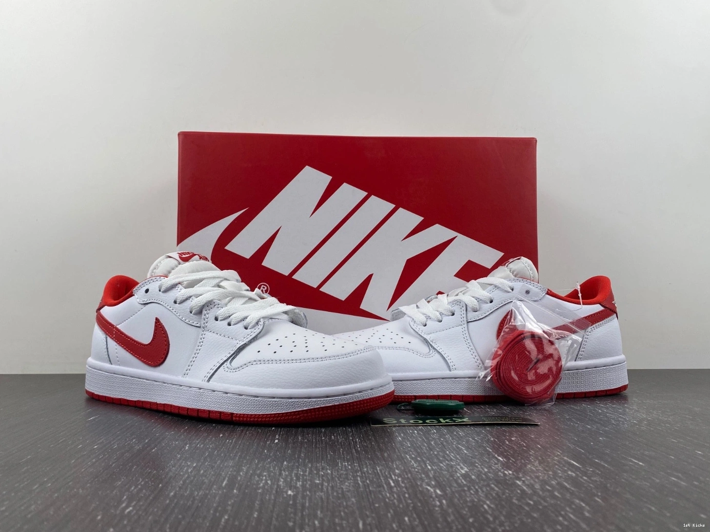 CZ0790-161 OG Low Air 1 Red University Jordan 0411